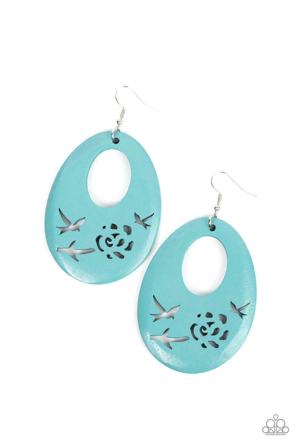 Home TWEET Home - Blue (Turquoise) Earring