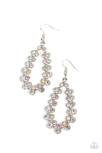 Load image into Gallery viewer, Its About to GLOW Down - White (Iridescent) Earring
