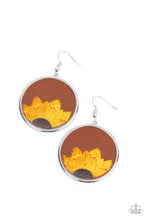 Load image into Gallery viewer, Sun-Kissed Sunflowers - Brown Earring freeshipping - JewLz4u Gemstone Gallery
