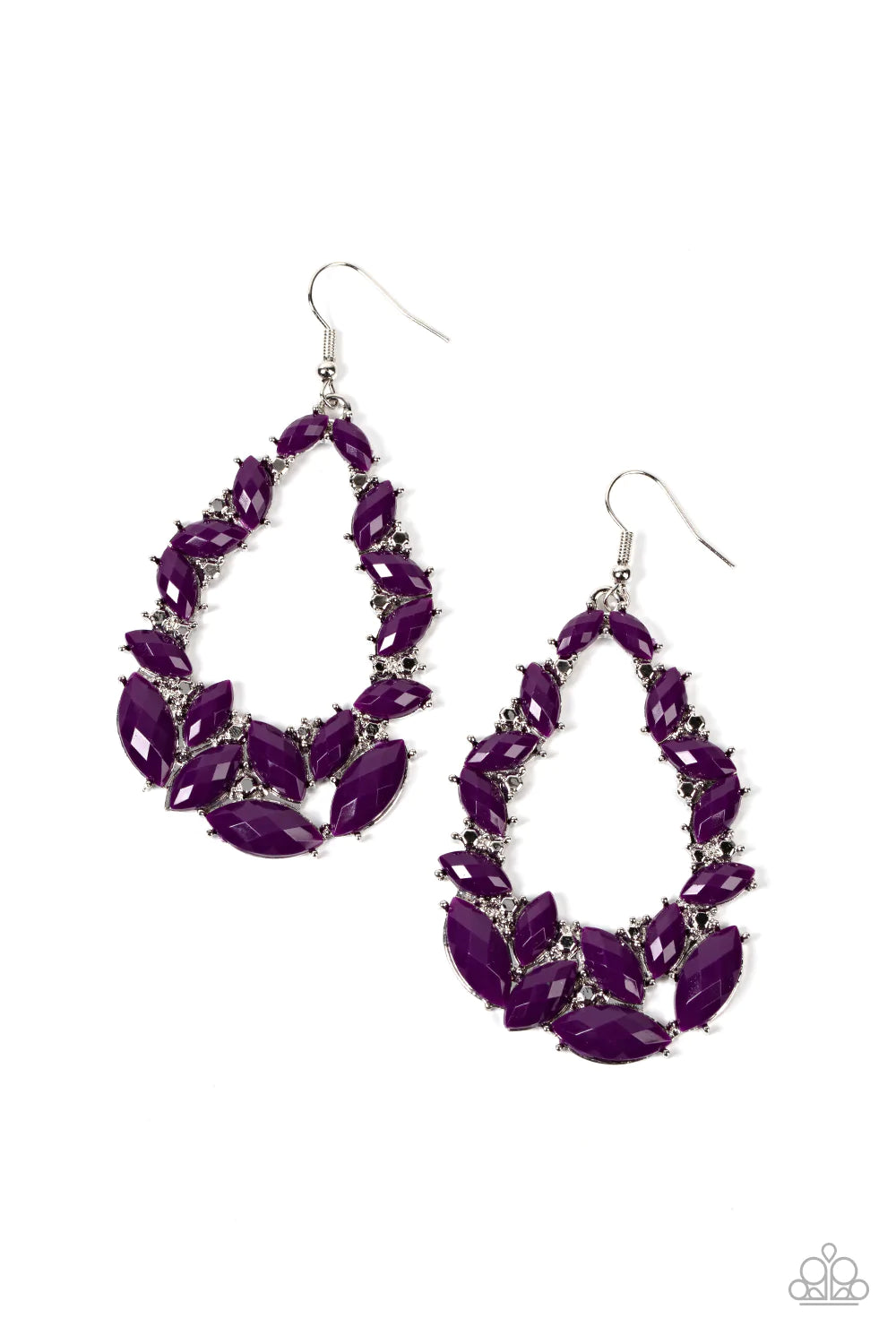Tenacious Treasure - Purple Earring