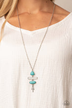 Load image into Gallery viewer, Artisan Eden - Blue Necklace
