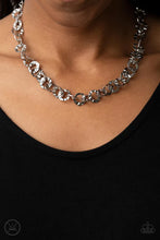 Load image into Gallery viewer, Rebel Grit - Silver Choker Necklace
