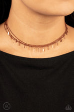 Load image into Gallery viewer, Monochromatic Magic - Copper Choker Necklace
