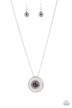 Load image into Gallery viewer, Make Me a MEDALLION-aire - Purple Necklace

