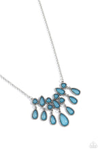 Load image into Gallery viewer, Exceptionally Ethereal - Blue (Teardrop Beads) Necklace
