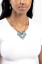 Load image into Gallery viewer, Exceptionally Ethereal - Blue (Teardrop Beads) Necklace
