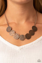 Load image into Gallery viewer, Flip a Coin - Copper  Necklace
