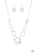 Load image into Gallery viewer, Linked Up Luminosity - Silver Necklace
