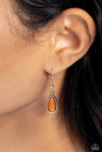 Load image into Gallery viewer, Exceptionally Ethereal - Orange (Teardrop) Necklace
