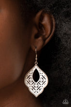 Load image into Gallery viewer, Thessaly Terrace - White Earrings
