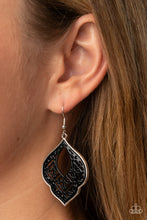 Load image into Gallery viewer, Thessaly Terrace - Black Earring
