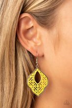 Load image into Gallery viewer, Thessaly Terrace - Yellow Earring
