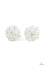 Load image into Gallery viewer, Bunches of Bubbly - White Earring
