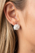Load image into Gallery viewer, Bunches of Bubbly - White Earring
