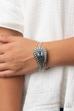 Load image into Gallery viewer, Paisley Prairie - Blue Bracelet
