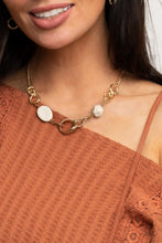 Load image into Gallery viewer, Sonoran Solo - White (Marble) Necklace
