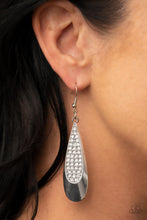 Load image into Gallery viewer, Prismatically Persuasive - White (Rhinestone) Earring
