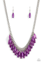 Load image into Gallery viewer, Beach House Hustle - Purple Necklace
