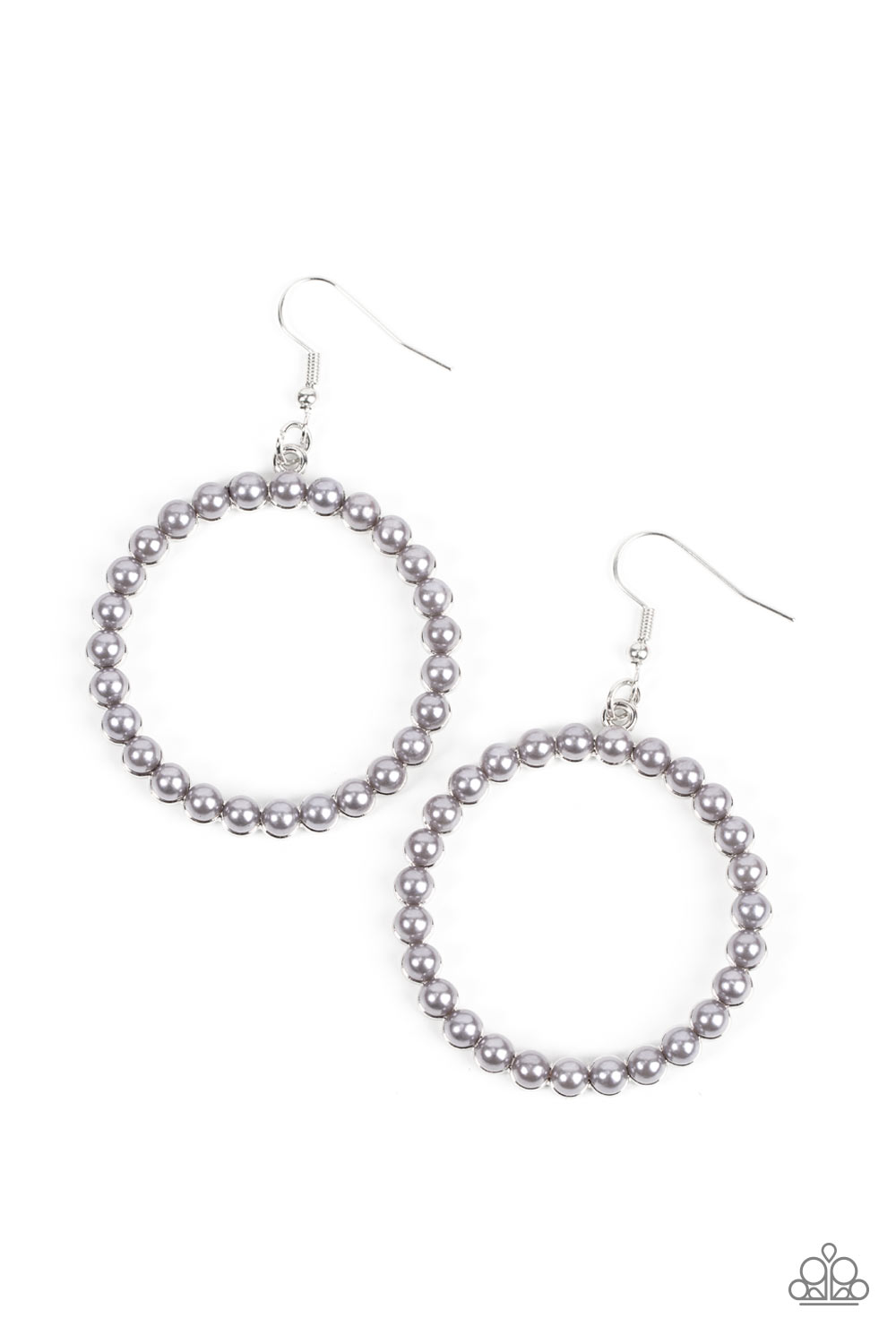Can I Get a Hallelujah - Silver (Gray) Earring
