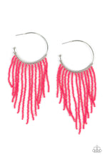 Load image into Gallery viewer, Saguaro Breeze - Pink (Seed Bead) Earring
