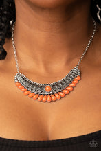 Load image into Gallery viewer, Abundantly Aztec - Orange Necklace
