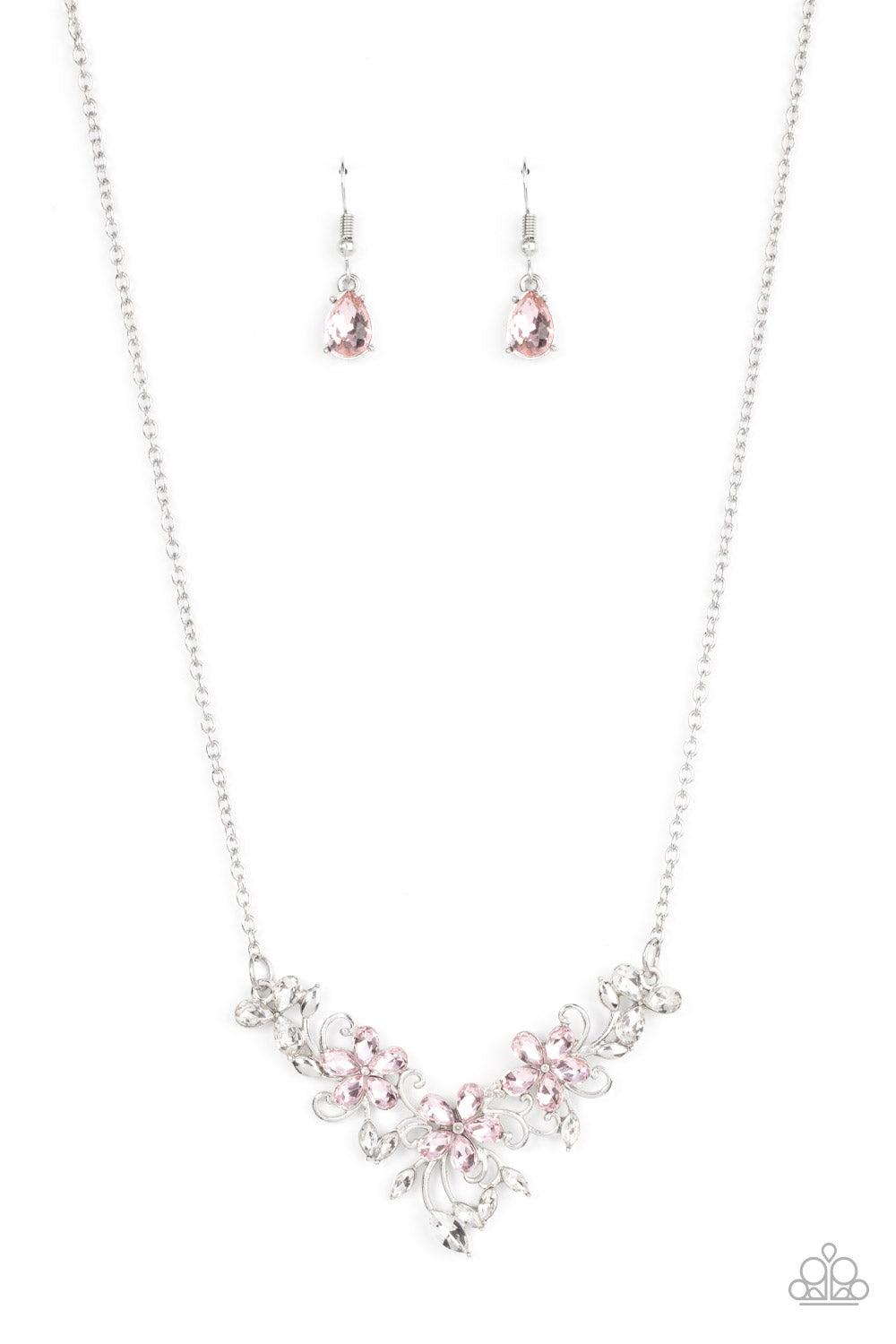 Floral Fashion Show - Pink Necklace
