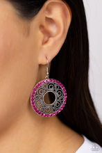 Load image into Gallery viewer, Whirly Whirlpool - Pink Earring
