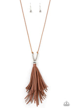 Load image into Gallery viewer, A Clean Sweep - Brown Necklace
