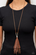 Load image into Gallery viewer, A Clean Sweep - Brown Necklace
