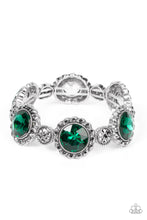 Load image into Gallery viewer, Palace Property - Green (Rhinestone) Bracelet
