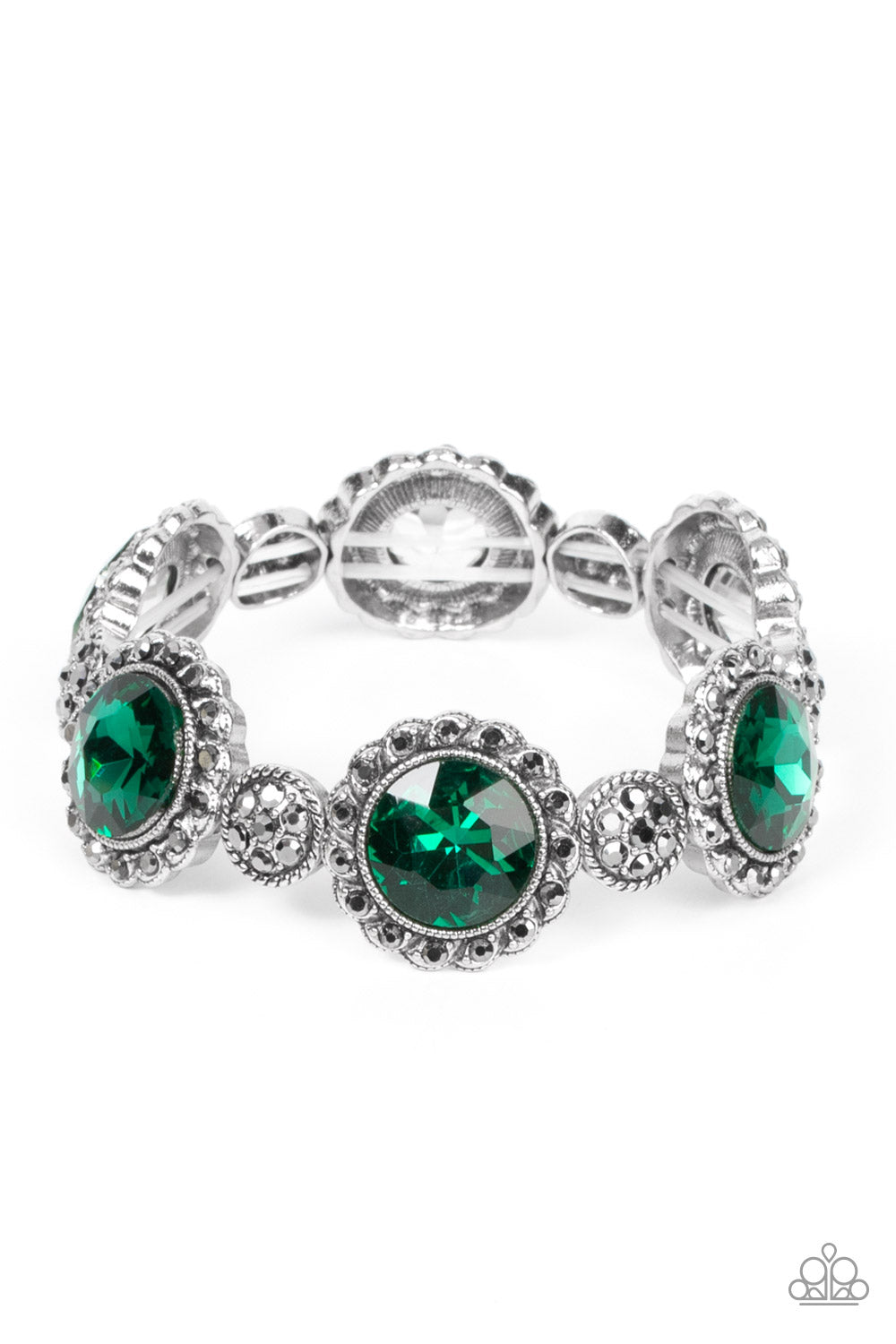 Palace Property - Green (Rhinestone) Bracelet