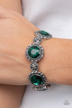 Load image into Gallery viewer, Palace Property - Green (Rhinestone) Bracelet
