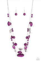 Load image into Gallery viewer, Prismatic Pose - Purple Necklace
