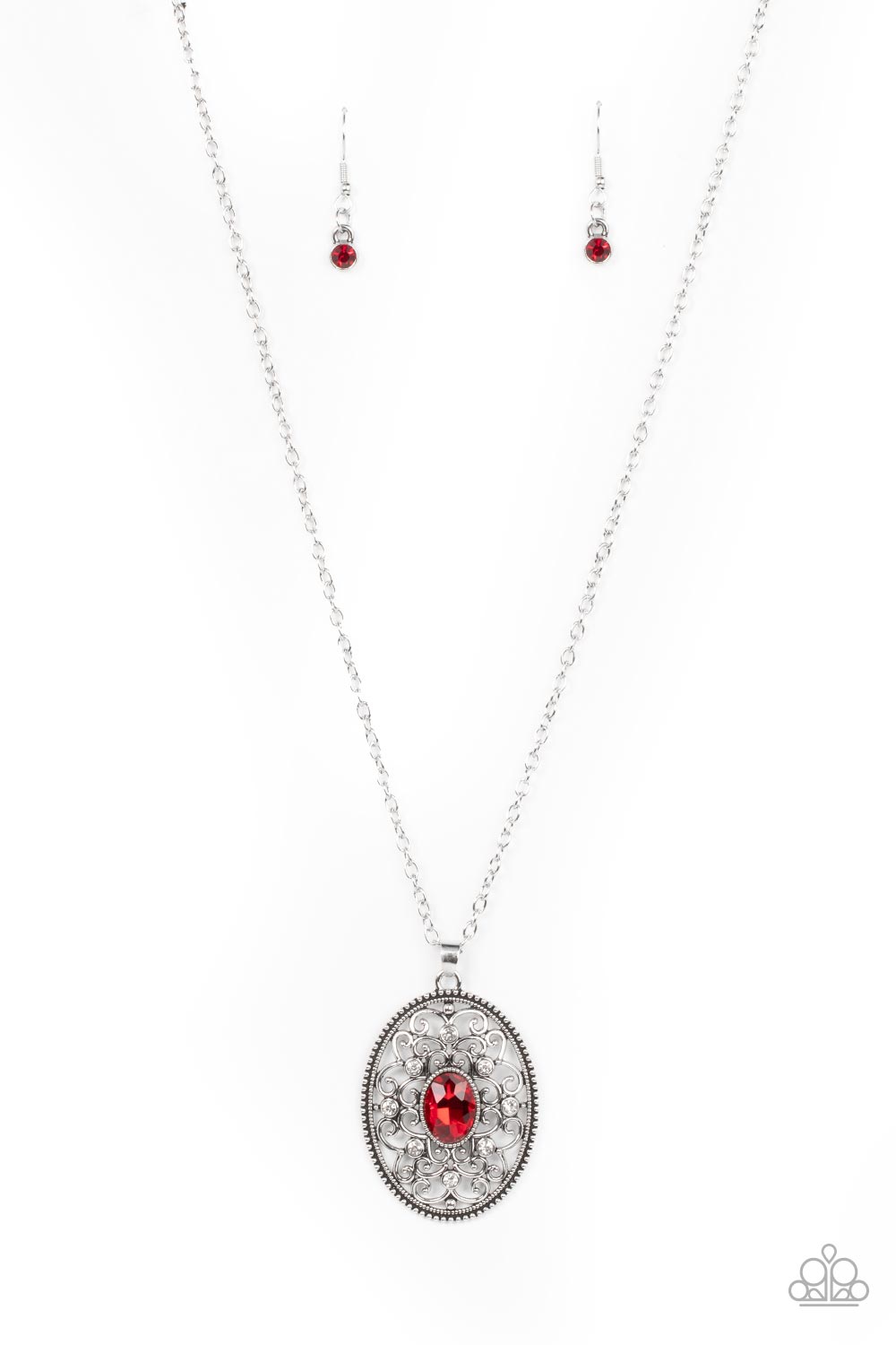 Sonata Swing - Red Necklace