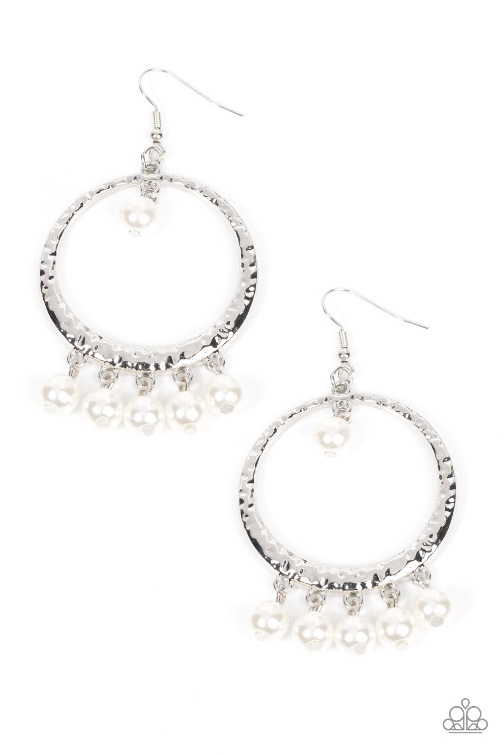 Luscious Luxury - White (Pearl) Earring