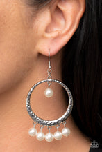 Load image into Gallery viewer, Luscious Luxury - White (Pearl) Earring
