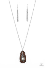 Load image into Gallery viewer, Personal FOWL - White (Teardrop Stone) Necklace
