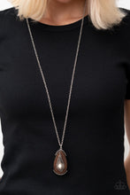 Load image into Gallery viewer, Personal FOWL - White (Teardrop Stone) Necklace
