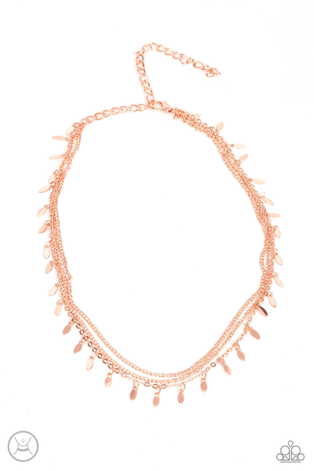 Monochromatic Magic - Rose Gold (Choker) Necklace