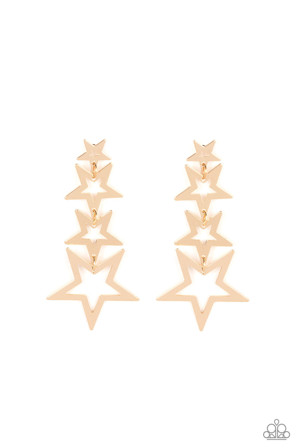 Superstar Crescendo - Gold (Star) Earring