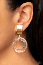 Load image into Gallery viewer, Clear Out! - Gold Clip-On Earring
