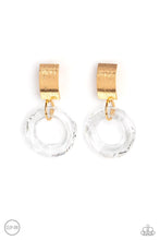 Load image into Gallery viewer, Clear Out! - Gold Clip-On Earring
