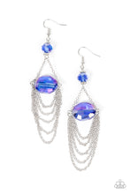Load image into Gallery viewer, Ethereally Extravagant - Blue Earring
