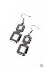 Load image into Gallery viewer, Public Square - Black (Gunmetal) Earring
