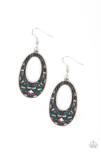 Load image into Gallery viewer, Colorfully Moon Child - Multi (Rhinestones) Earring
