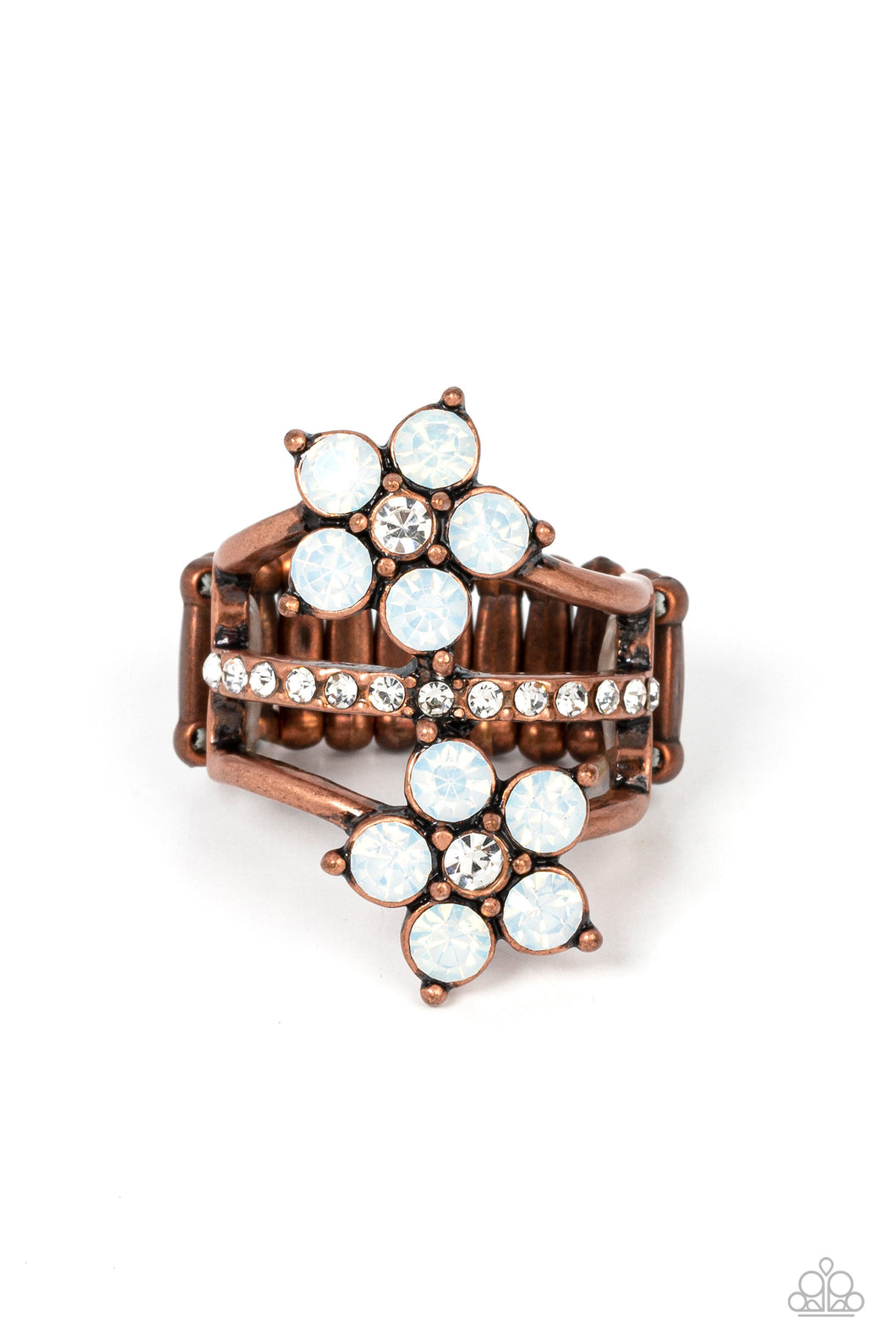 Precious Petals - Copper (Iridescent Finish) Ring