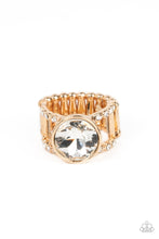 Load image into Gallery viewer, High Roller Sparkle - Gold Ring
