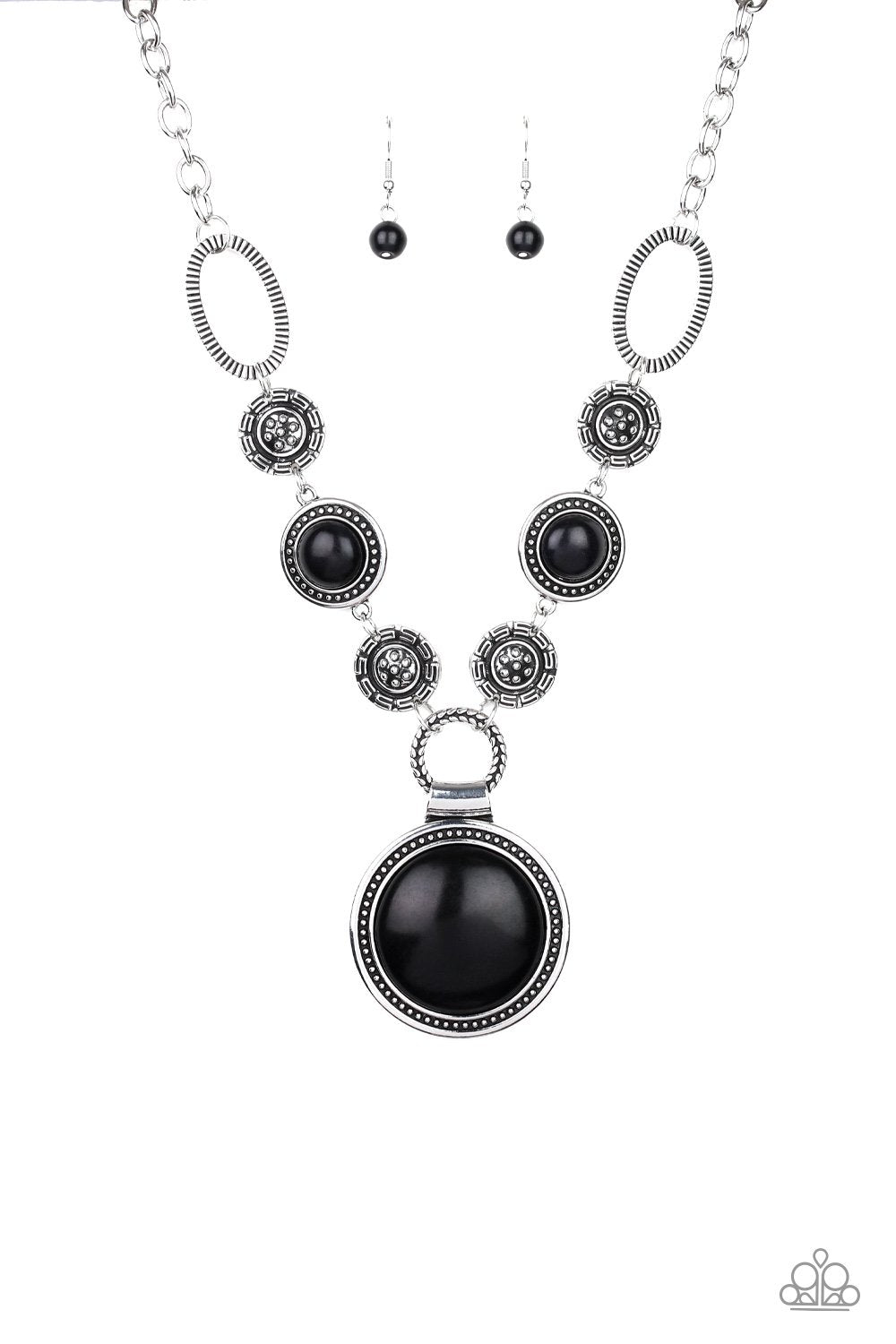 Sedona Drama Black Necklace freeshipping - JewLz4u Gemstone Gallery