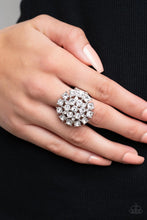 Load image into Gallery viewer, SELFIE-Confidence - White (Rhinestone) Ring
