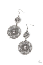 Load image into Gallery viewer, Bring Down the WHEELHOUSE - (White (Rhinestone Center) Earring
